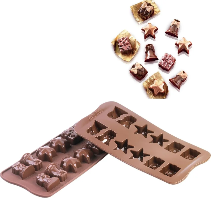 Forma na pralinky Scg06 Christmas silikonová Vrácení Zdarma