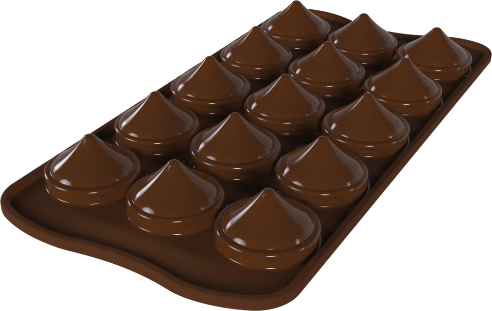 Forma na pralinky Silikomart Kiss Pouze Dnes