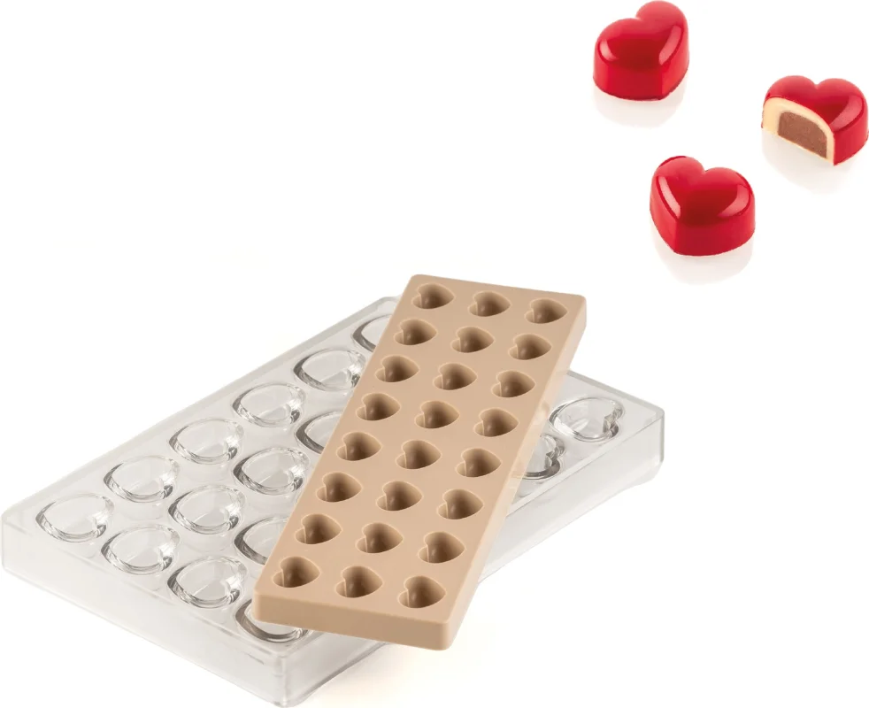 Značkový Forma na pralinky Kit Cuore 01